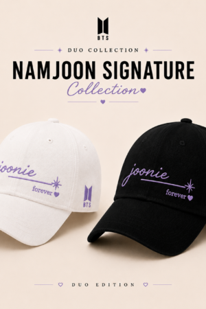 BONÉ BORDADO NAMJOON - OPÇÃO 34 - PRODUÇÃO PREMIUM SOB ENCOMENDA E LIMITADA