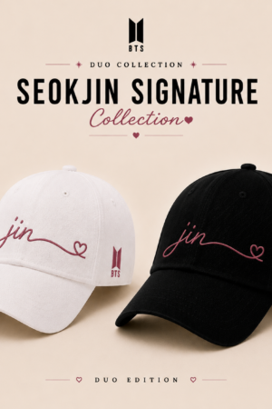 BONÉ BORDADO JIN - OPÇÃO 21 - PRODUÇÃO PREMIUM SOB ENCOMENDA E LIMITADA