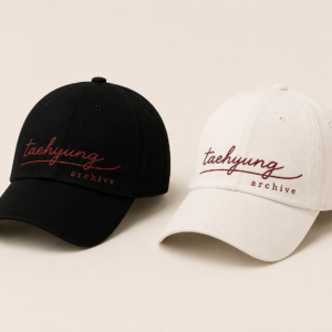 BONÉ BORDADO TAEHYUNG - OPÇÃO 11 - PRODUÇÃO PREMIUM SOB ENCOMENDA E LIMITADA