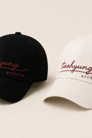 BONÉ BORDADO TAEHYUNG - OPÇÃO 11 - PRODUÇÃO PREMIUM SOB ENCOMENDA E LIMITADA