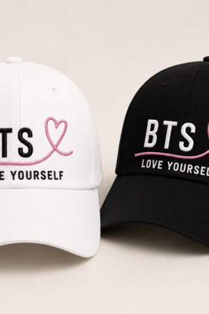 BONÉ BORDADO BTS - OPÇÃO 69 - 5 DIAS ÚTEIS PARA ENVIO