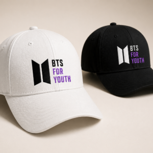 BONÉ BORDADO BTS - OPÇÃO 32 - PRODUÇÃO PREMIUM SOB ENCOMENDA E LIMITADA