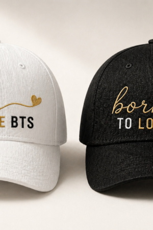 BONÉ BORDADO BTS - OPÇÃO 36 - 5 DIAS ÚTEIS PARA ENVIO