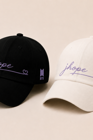 BONÉ BORDADO JHOPE - OPÇÃO 10 - PRODUÇÃO PREMIUM SOB ENCOMENDA E LIMITADA