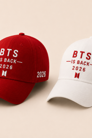 BONÉ BORDADO BTS - OPÇÃO 95 - PRODUÇÃO PREMIUM SOB ENCOMENDA E LIMITADA