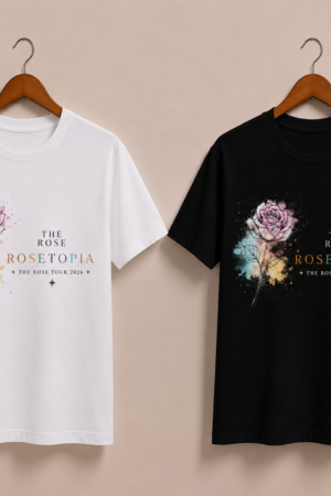 CAMISETA THE ROSE - OPÇÃO 38 - T-SHIRT FEMININA - 3 DIAS ÚTEIS PARA ENVIO