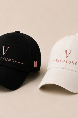 BONÉ BORDADO TAEHYUNG - OPÇÃO 25 - PRODUÇÃO PREMIUM SOB ENCOMENDA E LIMITADA