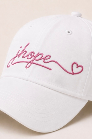 BONÉ BORDADO JHOPE - OPÇÃO 33 - PRODUÇÃO PREMIUM SOB ENCOMENDA E LIMITADA
