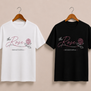 CAMISETA THE ROSE - OPÇÃO 33 - UNISSEX - 3 DIAS ÚTEIS PARA ENVIO