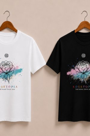 CAMISETA THE ROSE - OPÇÃO 39 - T-SHIRT FEMININA - 3 DIAS ÚTEIS PARA ENVIO