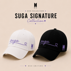 BONÉ BORDADO SUGA - OPÇÃO 32 - PRODUÇÃO PREMIUM SOB ENCOMENDA E LIMITADA