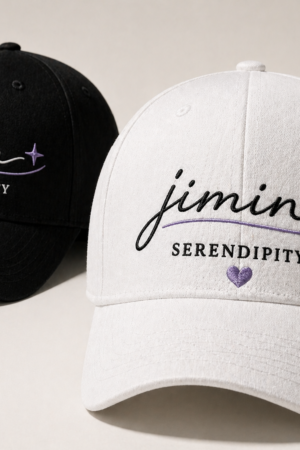 BONÉ BORDADO PARK JIMIN - OPÇÃO 4 - 5 DIAS ÚTEIS PARA ENVIO