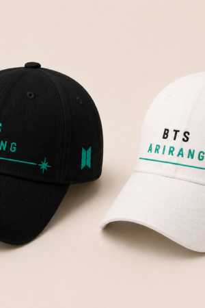 BONÉ BORDADO BTS - OPÇÃO 126 - PRODUÇÃO PREMIUM SOB ENCOMENDA E LIMITADA