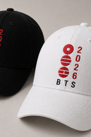 BONÉ BORDADO BTS - OPÇÃO 5 - 5 DIAS ÚTEIS PARA ENVIO