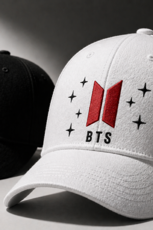 BONÉ BORDADO BTS - OPÇÃO 4 - 5 DIAS ÚTEIS PARA ENVIO