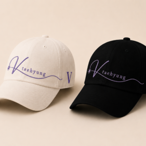 BONÉ BORDADO TAEHYUNG - OPÇÃO 23 - PRODUÇÃO PREMIUM SOB ENCOMENDA E LIMITADA