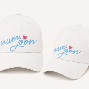 BONÉ BORDADO NAMJOON - OPÇÃO 27 - PRODUÇÃO PREMIUM SOB ENCOMENDA E LIMITADA