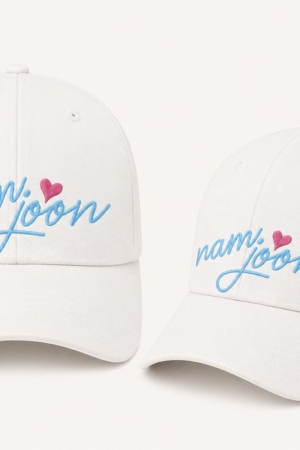 BONÉ BORDADO NAMJOON - OPÇÃO 27 - PRODUÇÃO PREMIUM SOB ENCOMENDA E LIMITADA