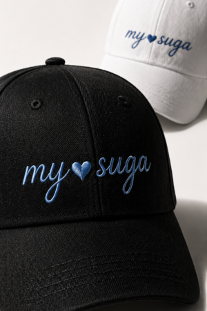 BONÉ BORDADO YOONGI - OPÇÃO 15 - 5 DIAS ÚTEIS PARA ENVIO