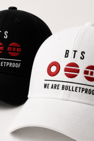 BONÉ BORDADO BTS - OPÇÃO 1 - 5 DIAS ÚTEIS PARA ENVIO
