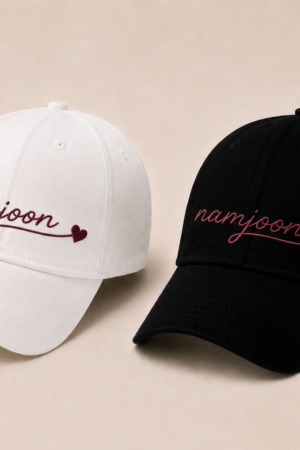BONÉ BORDADO NAMJOON - OPÇÃO 11 - PRODUÇÃO PREMIUM SOB ENCOMENDA E LIMITADA
