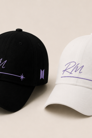 BONÉ BORDADO NAMJOON - OPÇÃO 14 - PRODUÇÃO PREMIUM SOB ENCOMENDA E LIMITADA