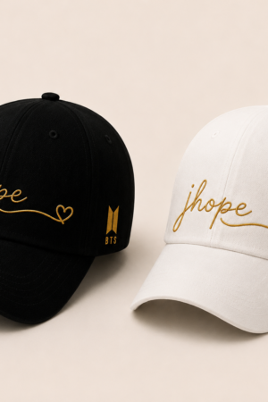 BONÉ BORDADO JHOPE - OPÇÃO 15 - PRODUÇÃO PREMIUM SOB ENCOMENDA E LIMITADA