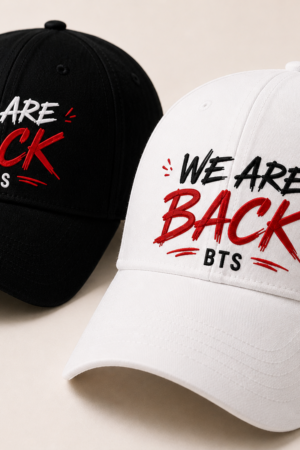 BONÉ BORDADO BTS - OPÇÃO 62 - 5 DIAS ÚTEIS PARA ENVIO