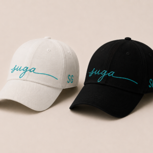 BONÉ BORDADO SUGA - OPÇÃO 17 - PRODUÇÃO PREMIUM SOB ENCOMENDA E LIMITADA