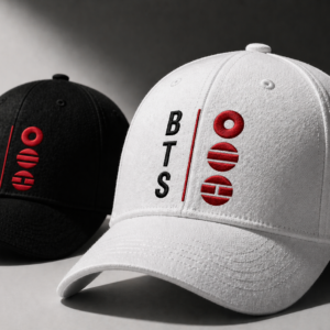 BONÉ BORDADO BTS - OPÇÃO 24 - PRODUÇÃO PREMIUM SOB ENCOMENDA E LIMITADA
