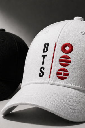 BONÉ BORDADO BTS - OPÇÃO 24 - 5 DIAS ÚTEIS PARA ENVIO