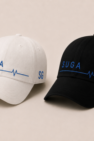 BONÉ BORDADO SUGA - OPÇÃO 16 - PRODUÇÃO PREMIUM SOB ENCOMENDA E LIMITADA