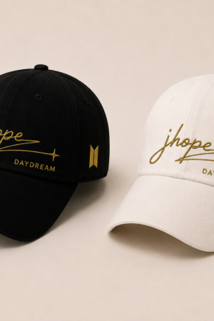 BONÉ BORDADO JHOPE - OPÇÃO 7 - PRODUÇÃO PREMIUM SOB ENCOMENDA E LIMITADA