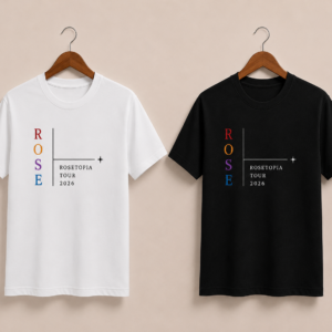CAMISETA THE ROSE - OPÇÃO 27 - T-SHIRT FEMININA - 3 DIAS ÚTEIS PARA ENVIO