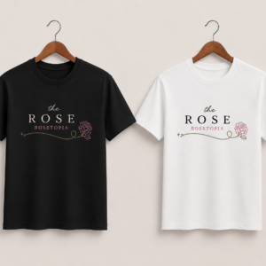 CAMISETA THE ROSE - OPÇÃO 11 - T-SHIRT FEMININA - 3 DIAS ÚTEIS PARA ENVIO