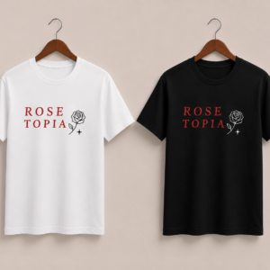 CAMISETA THE ROSE - OPÇÃO 17 - T-SHIRT FEMININA - 3 DIAS ÚTEIS PARA ENVIO