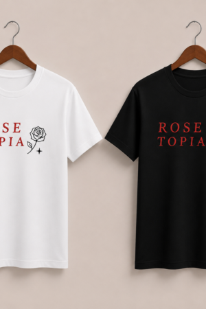CAMISETA THE ROSE - OPÇÃO 17 - T-SHIRT FEMININA - 3 DIAS ÚTEIS PARA ENVIO