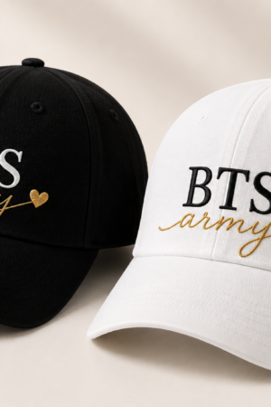 BONÉ BORDADO BTS - OPÇÃO 20 - 5 DIAS ÚTEIS PARA ENVIO