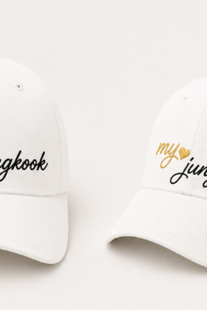 BONÉ BORDADO JUNGKOOK - OPÇÃO 19 - 5 DIAS ÚTEIS PARA ENVIO