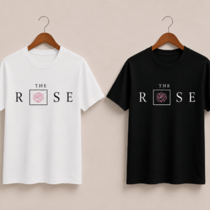 CAMISETA THE ROSE - OPÇÃO 23 - UNISSEX - 3 DIAS ÚTEIS PARA ENVIO