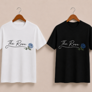 CAMISETA THE ROSE - OPÇÃO 37 - T-SHIRT FEMININA - 3 DIAS ÚTEIS PARA ENVIO