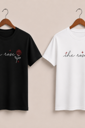 CAMISETA THE ROSE - OPÇÃO 15 - T-SHIRT FEMININA - 3 DIAS ÚTEIS PARA ENVIO