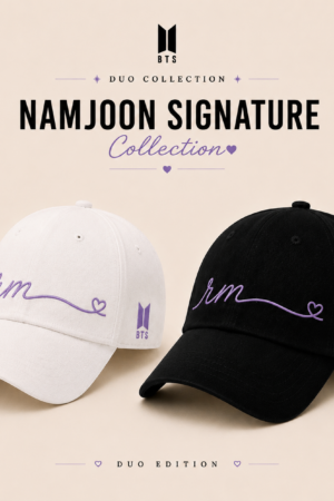 BONÉ BORDADO NAMJOON - OPÇÃO 33 - PRODUÇÃO PREMIUM SOB ENCOMENDA E LIMITADA