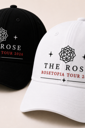 BONÉ BORDADO THE ROSE - OPÇÃO 31 - PRODUÇÃO PREMIUM SOB ENCOMENDA E LIMITADA