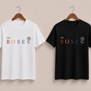 CAMISETA THE ROSE - OPÇÃO 19 - UNISSEX - 3 DIAS ÚTEIS PARA ENVIO