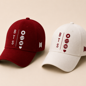 BONÉ BORDADO BTS - OPÇÃO 92 - PRODUÇÃO PREMIUM SOB ENCOMENDA E LIMITADA