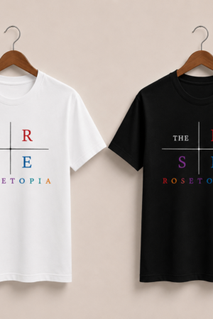CAMISETA THE ROSE - OPÇÃO 20 - T-SHIRT FEMININA - 3 DIAS ÚTEIS PARA ENVIO