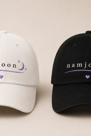 BONÉ BORDADO NAMJOON - OPÇÃO 5 - 5 DIAS ÚTEIS PARA ENVIO