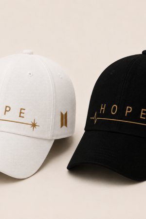 BONÉ BORDADO JHOPE - OPÇÃO 14 - PRODUÇÃO PREMIUM SOB ENCOMENDA E LIMITADA