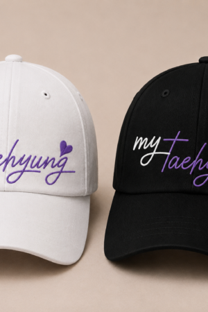 BONÉ BORDADO TAEHYUNG - OPÇÃO 7 - 5 DIAS ÚTEIS PARA ENVIO